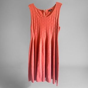 Dark Peach Hourglass Dress